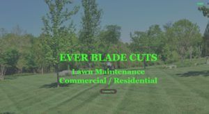 Screen Shot of Ever Blade Cuts Lawn and Maintenance Web page